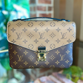 LOUIS VUITTON Pochette Metis Monogram Reverse Shoulder Bag