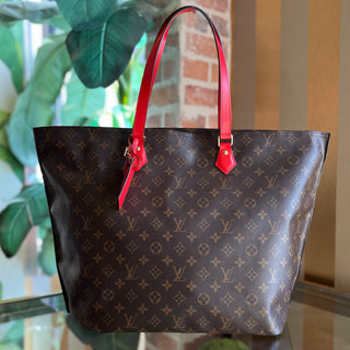 LOUIS VUITTON All-In MM Coquelicot Monogram Canvas Tote Bag