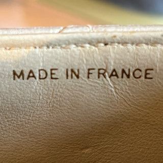 CHANEL Vintage Classic Top Handle Flap Bag Quilted Lambskin Medium