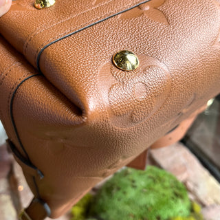 LOUIS VUITTON Carryall PM Cognac Empreinte Leather Hobo Bag