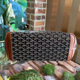 GOYARD Artois PM Black Gold Goyardine Tote