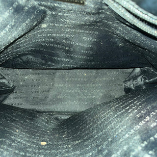 BURBERRY Nova Check Coated Canvas Small Tote