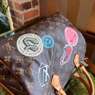 LOUIS VUITTON Monogram World Tour Speedy 30 Bandouliere