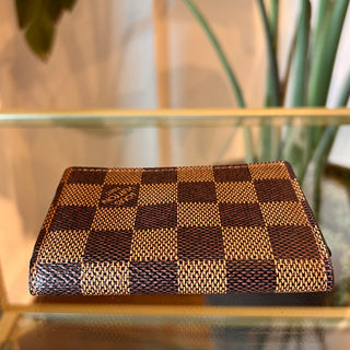LOUIS VUITTON Enveloppe Carte de Visite Damier Ebene