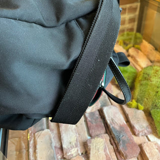 GUCCI Black Techno Canvas Duffle Bag