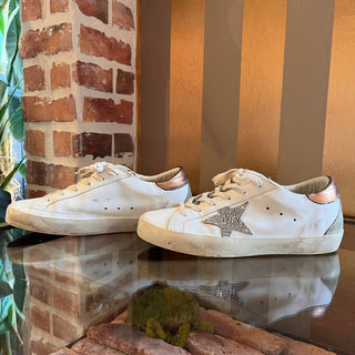 GOLDEN GOOSE Superstar Private Edt White Leather Sneakers SZ 39 (US 9)