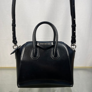 GIVENCHY Mini Antigona Shiny Lord Black