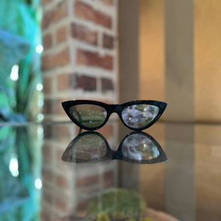 CELINE CL40019I Black Acetate Cat Eye Sunglasses