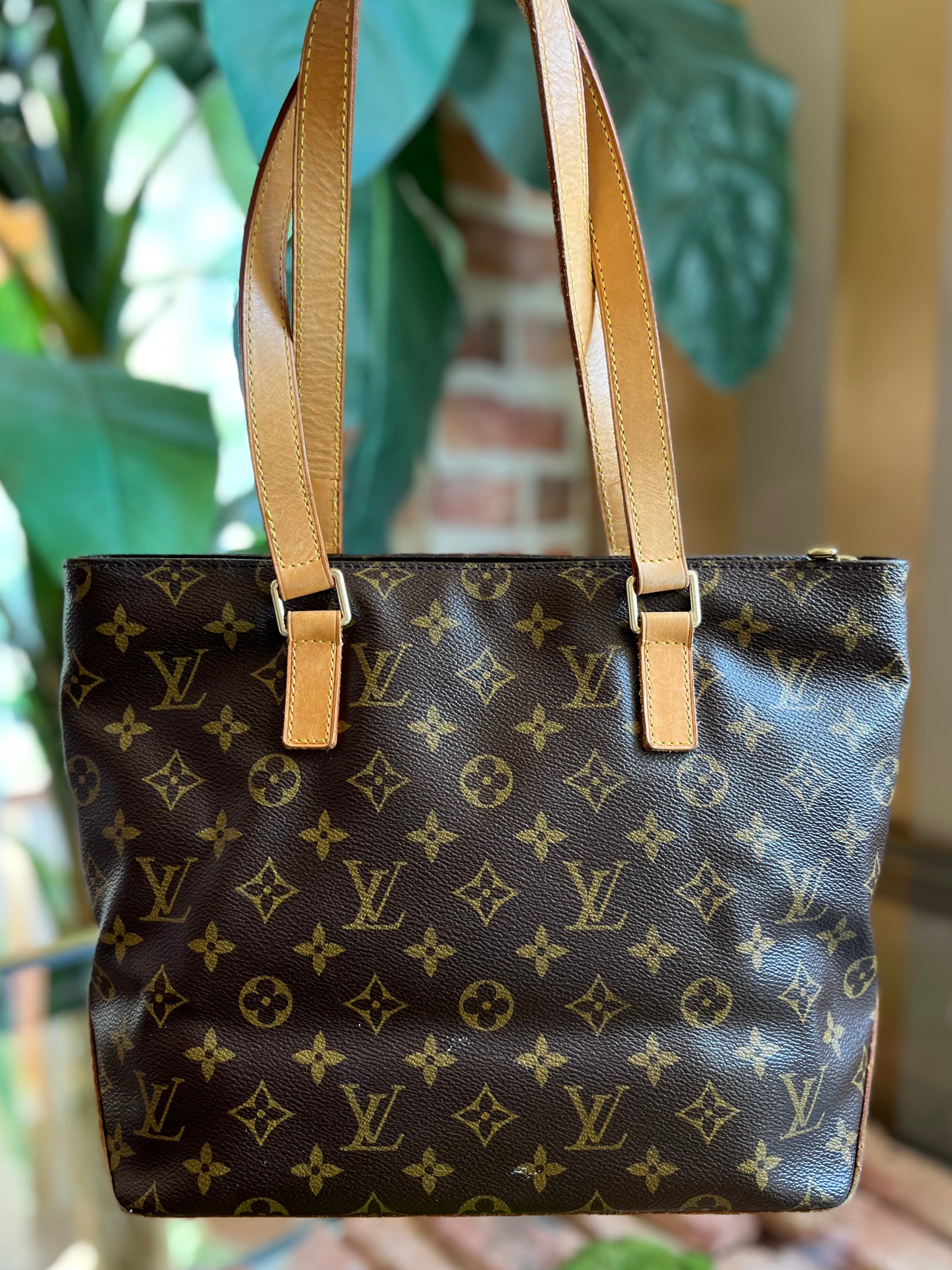 Louis Vuitton, Bags, Beautiful Authentic Louis Vuitton Monogram Cabas Piano  Tote Shoulder Bag