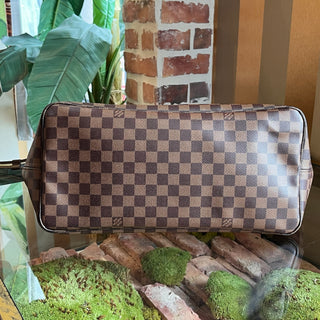 LOUIS VUITTON Neverfull GM Damier Ebene Canvas Tote Bag