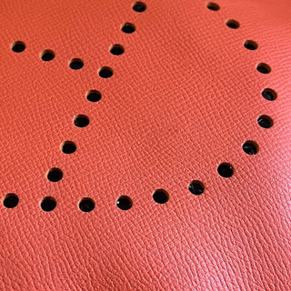 HERMES Evelyne PM III Bougainvillea Epsom Leather Crossbody Bag