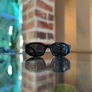 VERSACE MOD 4361 GB1/87 Black Acetate Square Sunglasses
