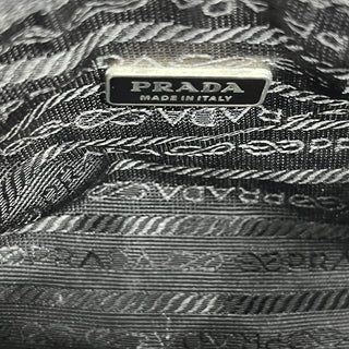 PRADA Black Tessuto Nylon Impantu Mini Handbag