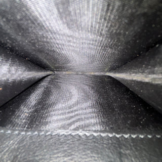 GUCCI Black Microguccissima Leather Small Zip Wallet