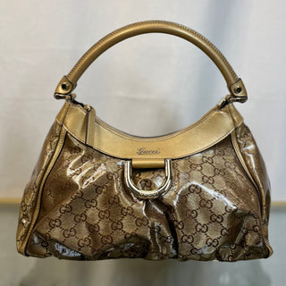 GUCCI Abbey D- Ring GG Crystal Shoulder Bag