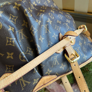 LOUIS VUITTON Palermo GM Brown Monogram Canvas Tote Bag