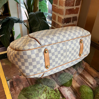 LOUIS VUITTON Galliera GM Damier Azur Canvas Hobo Bag