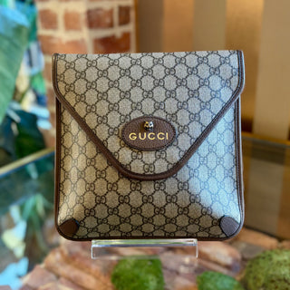 GUCCI Neo Vintage Flap Crossbody Supreme GG Messenger