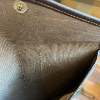 GUCCI Vintage GG Supreme Canvas Cosmetic Bag