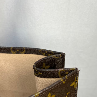 LOUIS VUITTON Sac Plat Brown Monogram Canvas Tote Bag