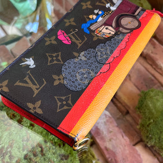 LOUIS VUITTON Insolite Monogram Canvas Illustre Evasion Limited Edition Wallet