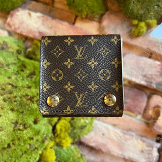 LOUIS VUITTON Small LV Monogram Folding Jewelry Case SM0064