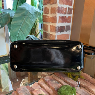 PRADA Galleria Black Patent Leather Tote