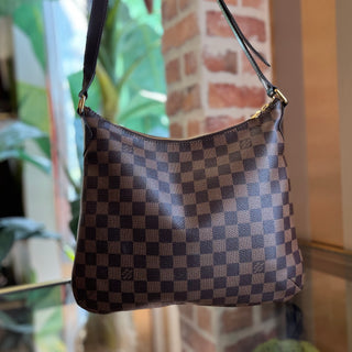 LOUIS VUITTON Bloomsbury PM Brown Damier Ebene Canvas Crossbody