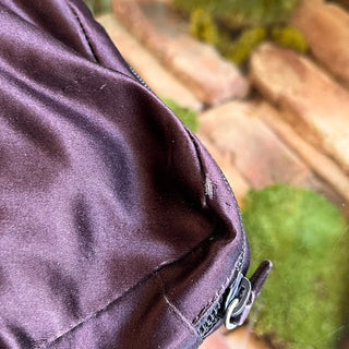 PRADA Purple Satin Pouch