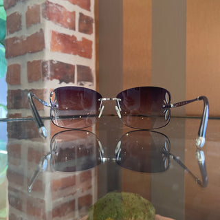 LOUIS VUITTON Z0308U Lily Metal Square Sunglasses