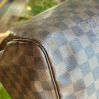 LOUIS VUITTON Speedy 35 Damier Ebene Canvas Satchel