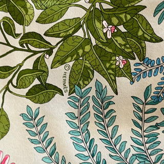 HERMÈS Le Jardin des Peintres 70 Silk Scarf