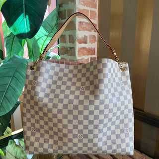 LOUIS VUITTON Graceful MM Damier Azur