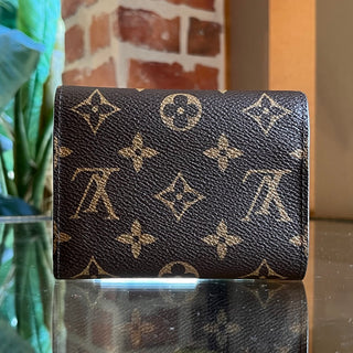 LOUIS VUITTON Compact Victonne Coated Canvas Monogram Wallet