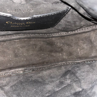 CHRISTIAN DIOR Dior Vibe Small Black Lambskin Cannage Shoulder Bag