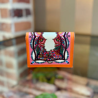 ETRO Paisley-Print Compact Wallet
