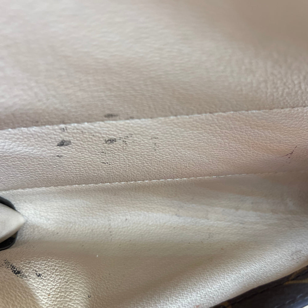 LOUIS VUITTON Nice Vanity Case Brown Monogram Canvas Top Handle