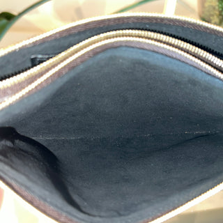 LOUIS VUITTON Monogram Giant Reverse Double Zip Pochette