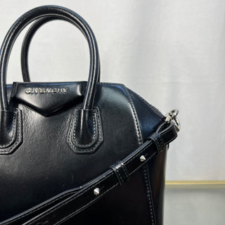 GIVENCHY Mini Antigona Shiny Lord Black