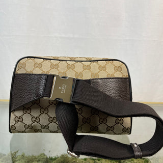 GUCCI GG Supreme Web Belt Bag