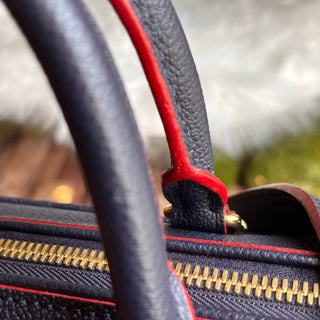 LOUIS VUITTON Speedy Bandouliere 25 Monogram Empreinte Leather Satchel Bag