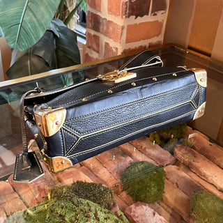 LOUIS VUITTON Le Talentueux Black Suhali Leather Shoulder Bag