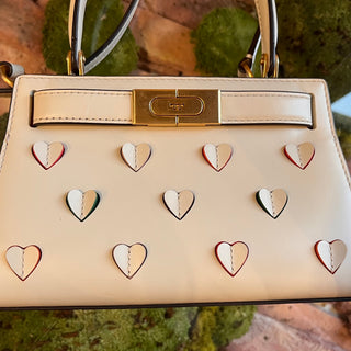 TORY BURCH Lee Radziwell Heart Mini Top Handle