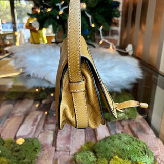 CHLOE Yellow Mini Marcie Crossbody