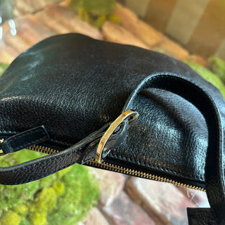 GUCCI Blondie Small Black Leather Shoulder Bag