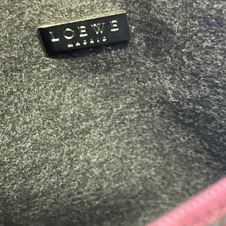 LOEWE Vintage Rouge Leather Clutch