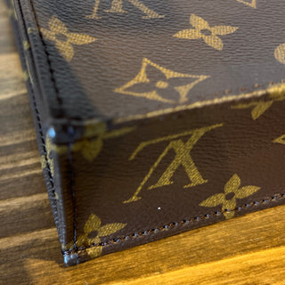 LOUIS VUITTON Monogram Petit Sac Plat
