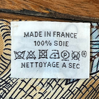 HERMES Tree Of Song Silk Twilly