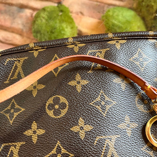 LOUIS VUITTON Pochette Accessories Brown Monogram Canvas Shoulder Bag