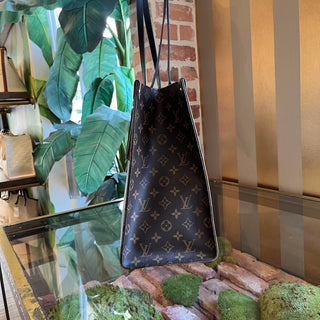 LOUIS VUITTON OnTheGo GM Brown Giant Reverse Monogram Tote Bag
